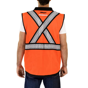 Class 2 X-Back Surveyor Vest product image 3