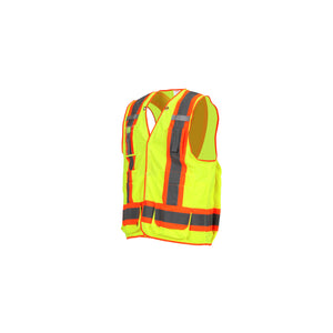 Job Sight Class 2 X-Back Surveyor Vest product image 6