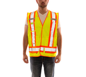 Job Sight Class 2 X-Back Surveyor Vest product image 1