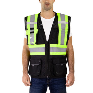 Class 1 Heavy Duty X-Back Surveyor Vest product image 1