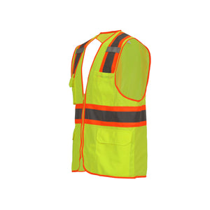 Job Sight Class 2 Two-Tone Surveyor Vest product image 9