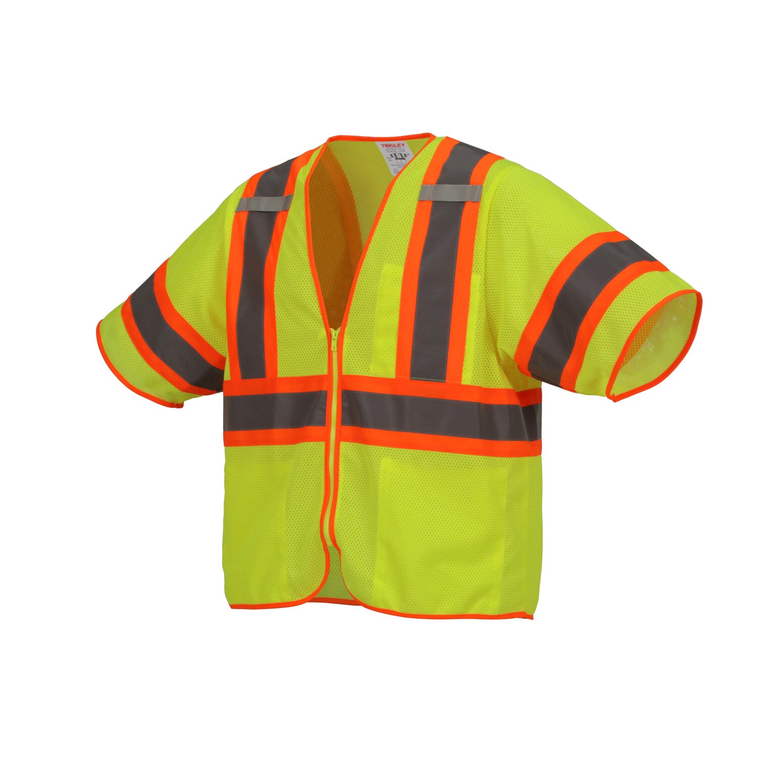 Job Sight Class 3 Two-Tone Tingley Mesh Vest–