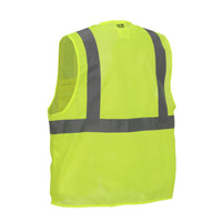 Job Sight Class 2 Zip-Up Mesh Vest