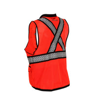 Class 2 X-Back Surveyor Vest