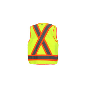 Job Sight Class 2 X-Back Surveyor Vest product image 16