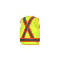 Job Sight Class 2 X-Back Surveyor Vest