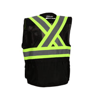 Class 1 Heavy Duty X-Back Surveyor Vest
