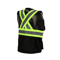 Class 1 Heavy Duty X-Back Surveyor Vest