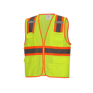 Job Sight Class 2 Two-Tone Surveyor Vest product image 6