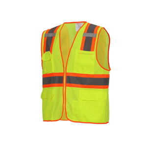 Job Sight Class 2 Two-Tone Surveyor Vest product image 7