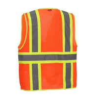 Job Sight Class 2 Two-Tone Surveyor Vest