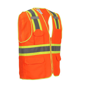 Job Sight Class 2 Two-Tone Surveyor Vest product image 50